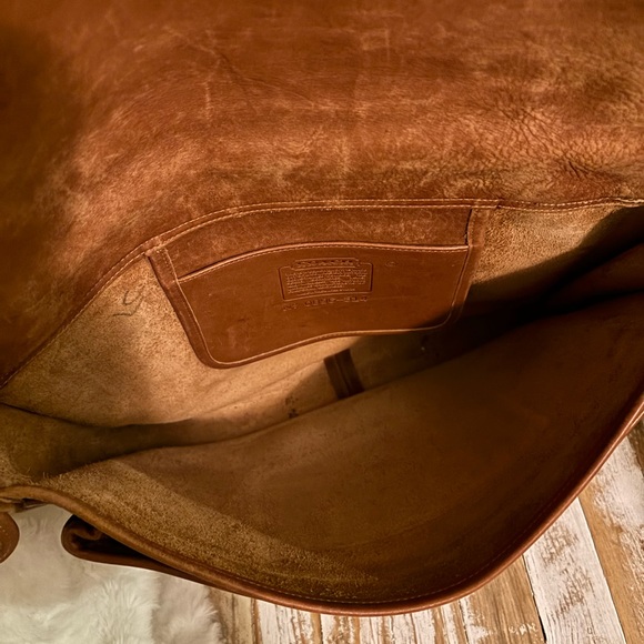 Classic Coach Vintage Brown Leather briefcase - Picture 10 of 15